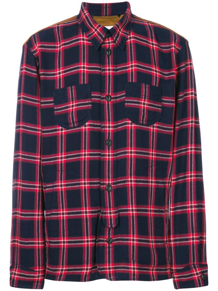 Undercover Check Shorts - Brown