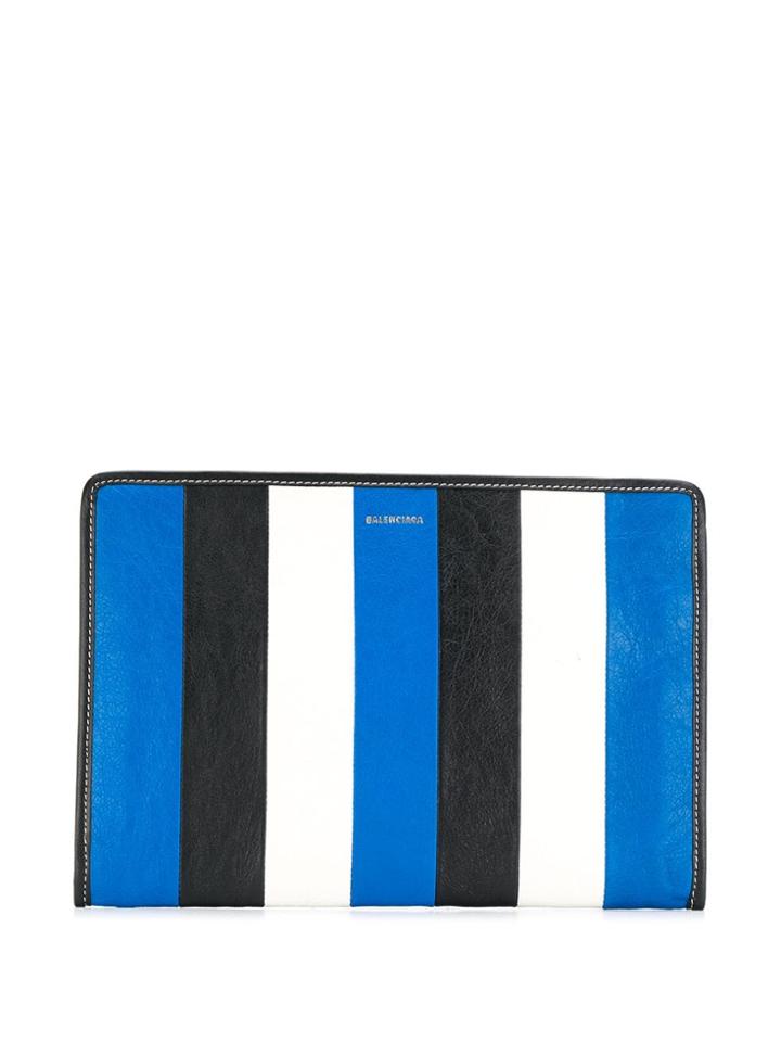 Balenciaga Bazar Clutch - Blue