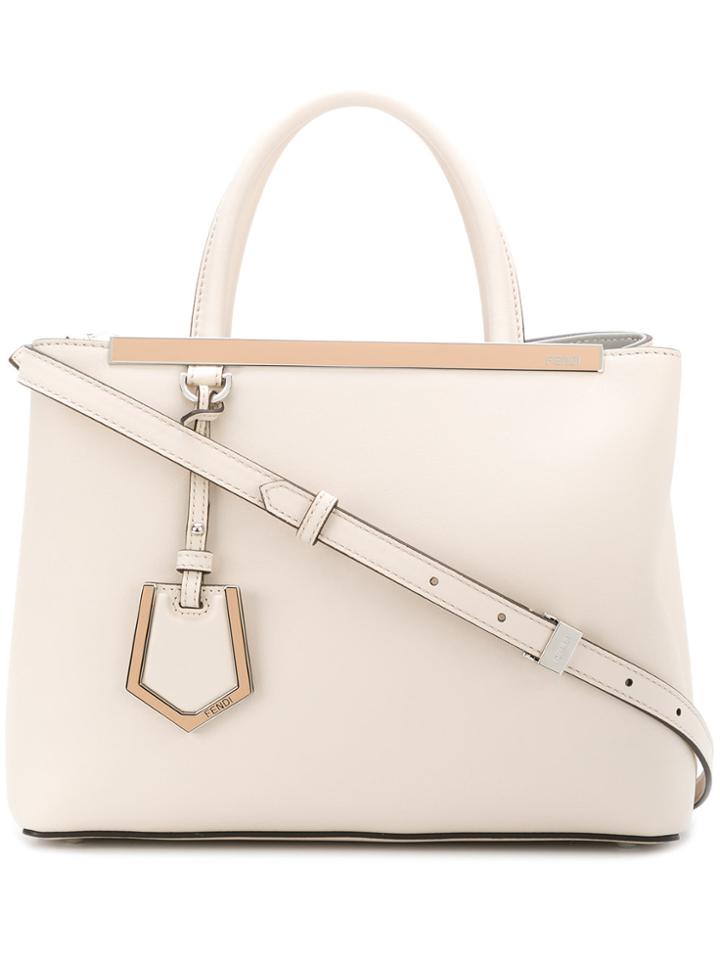 Fendi 2jours Tote Bag - Nude & Neutrals