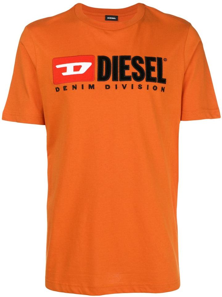 Diesel Logo T-shirt - Yellow