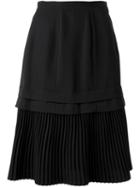 Comme Des Garcons Vintage Part Pleated Skirt