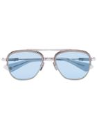 Dita Eyewear Rikton Tinted Aviator Sunglasses - Blue