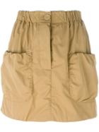 Jw Anderson Patch Pocket Mini Skirt - Nude & Neutrals