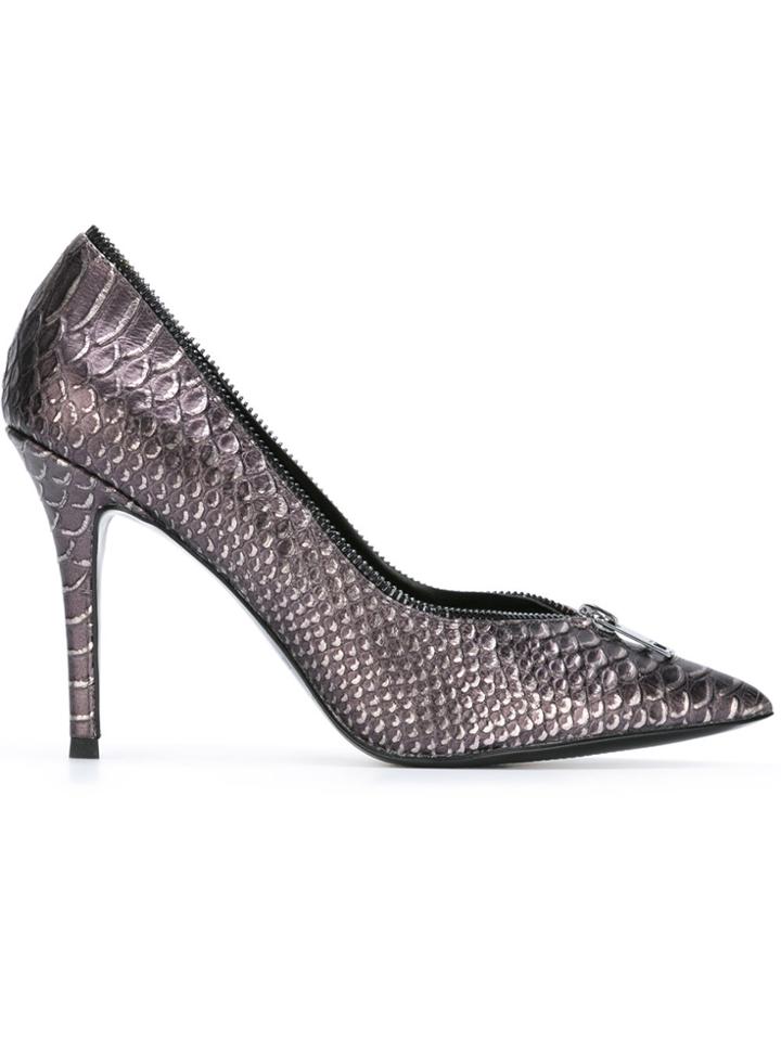 Diesel Delisah Zip Pumps - Grey