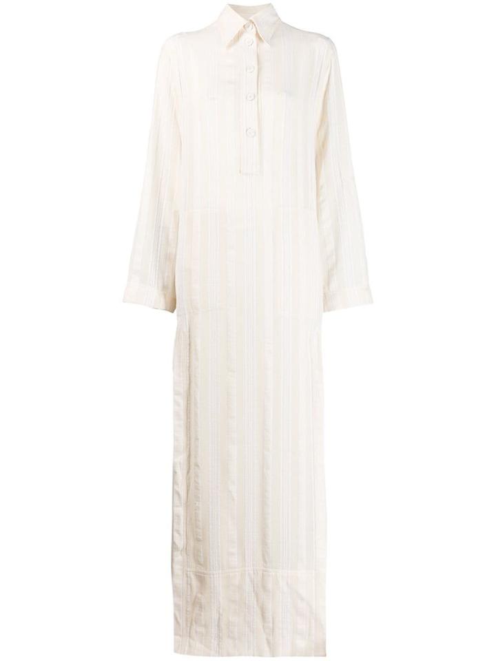 Philosophy Di Lorenzo Serafini Maxi Shirt Dress - Neutrals