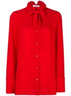 Valentino Long-sleeve Fitted Shirt - Red