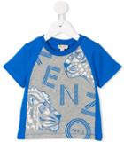 Kenzo Kids - Logo Print T-shirt - Kids - Cotton - 24 Mth, Blue