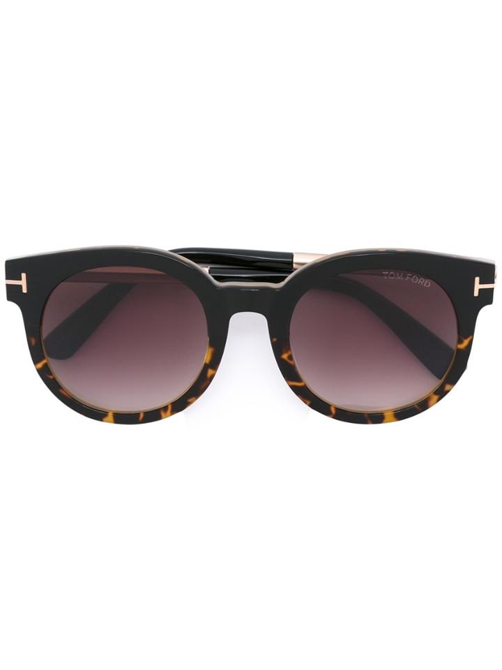 Tom Ford Eyewear 'janina' Sunglasses - Black