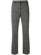 Dorothee Schumacher - Printed Cropped Trousers - Women - Cotton/spandex/elastane - 3, Green, Cotton/spandex/elastane