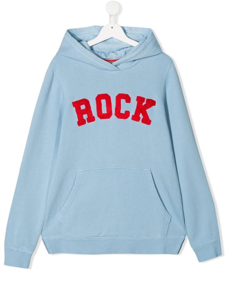 Zadig & Voltaire Kids Alvin Logo Hoody - Blue