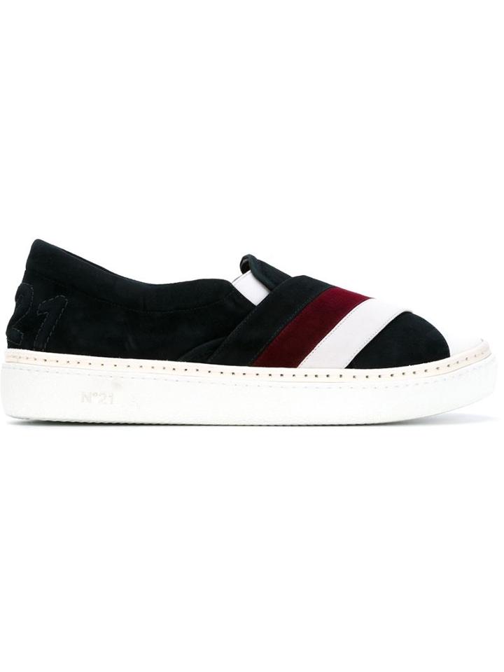 No21 Crisscross Slip-on Sneakers