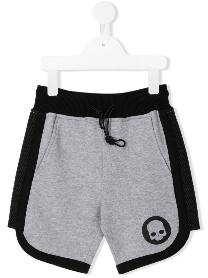 Hydrogen Kids Skull Print Shorts, Boy's, Size: 12 Yrs, Grey