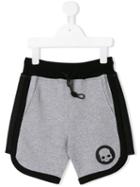 Hydrogen Kids Skull Print Shorts, Boy's, Size: 12 Yrs, Grey