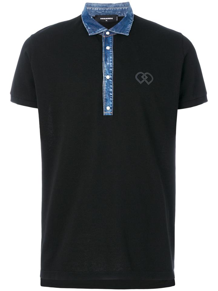 Cp Company Long Sleeved Polo Shirt - Grey