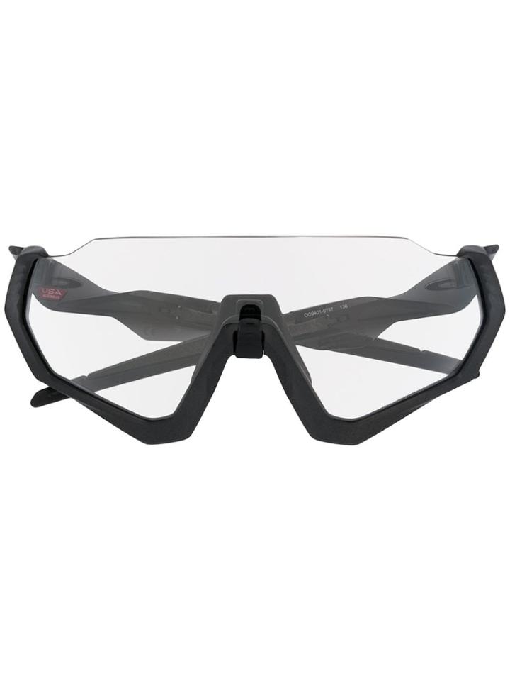 Oakley Oversized Visor Sunglasses - Grey