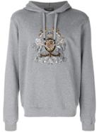 Dolce & Gabbana Crest Hoodie - Grey