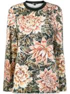 Y-3 Flower Print Jumper - Green