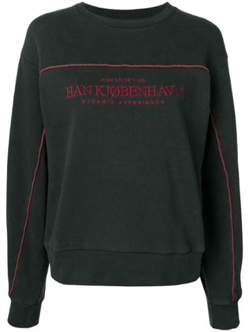 Han Kj0benhavn Logo Sweatshirt - Black
