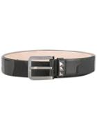 Valentino - Valentino Garavani Rockstud Buckled Belt - Men - Leather - 85, Black, Leather