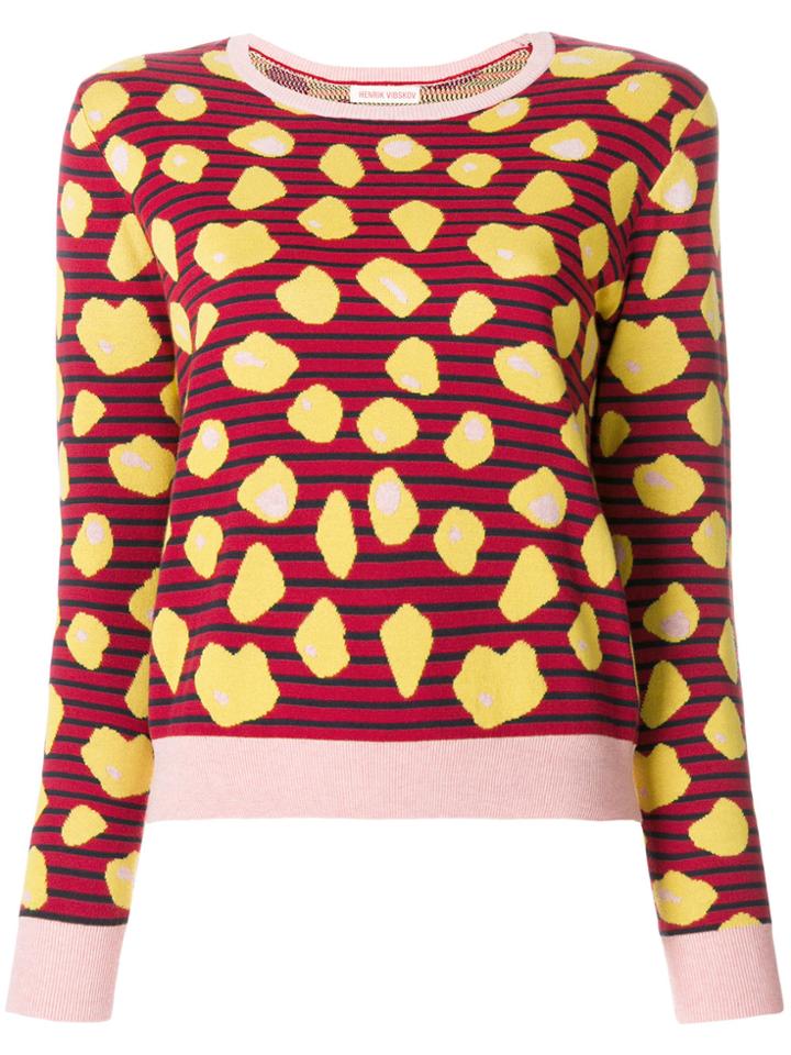 Henrik Vibskov Bloom Knit Pullover - Red