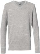 Eleventy - V-neck Sweater - Men - Cashmere/lambs Wool - S, Nude/neutrals, Cashmere/lambs Wool