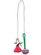 Sensi Studio Doll & Maraca Bag Charms - Multicolour
