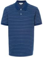 Ck Calvin Klein Classic Stripe Polo Shirt - Blue