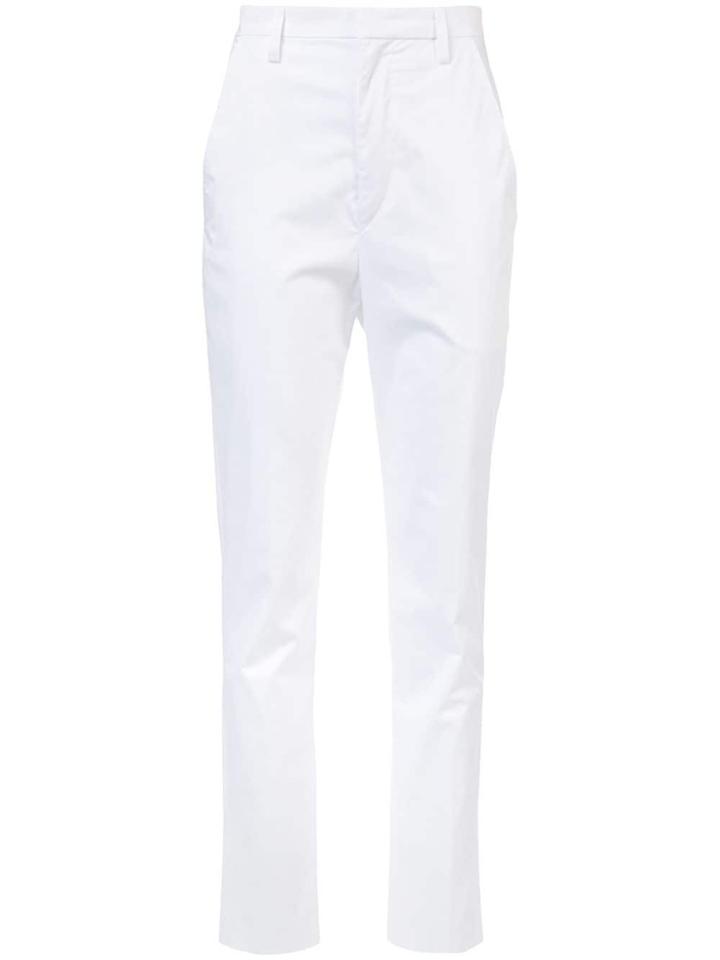 Isabel Marant Étoile High-waisted Tapered Trousers - White