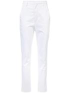 Isabel Marant Étoile High-waisted Tapered Trousers - White