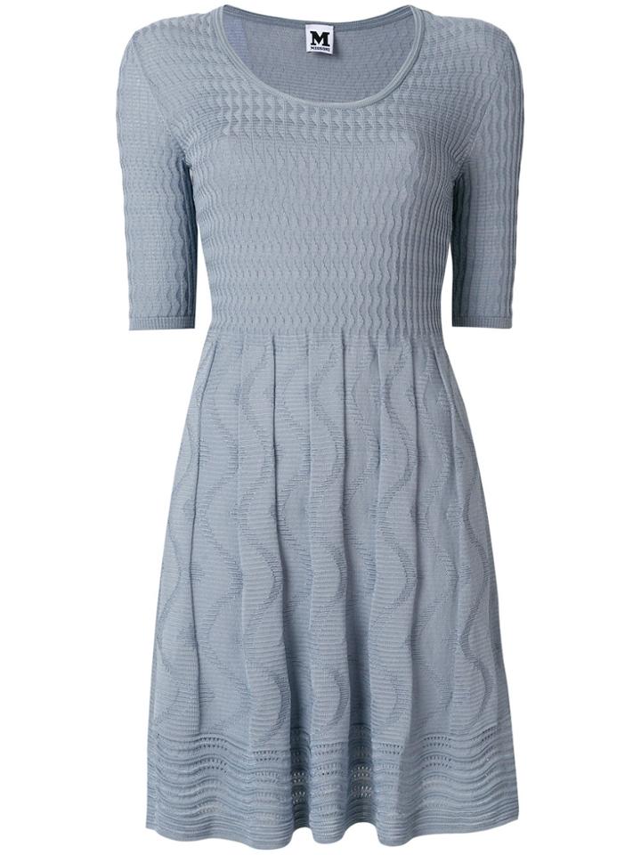 M Missoni Dress Carta Da Zuccherro - Blue