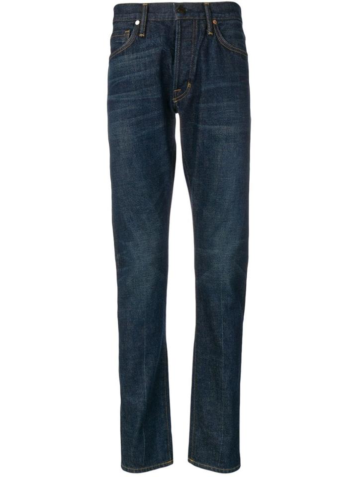 Tom Ford Slim Fit Jeans - Blue