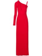 P.a.r.o.s.h. Crepe One-shoulder Gown - Red