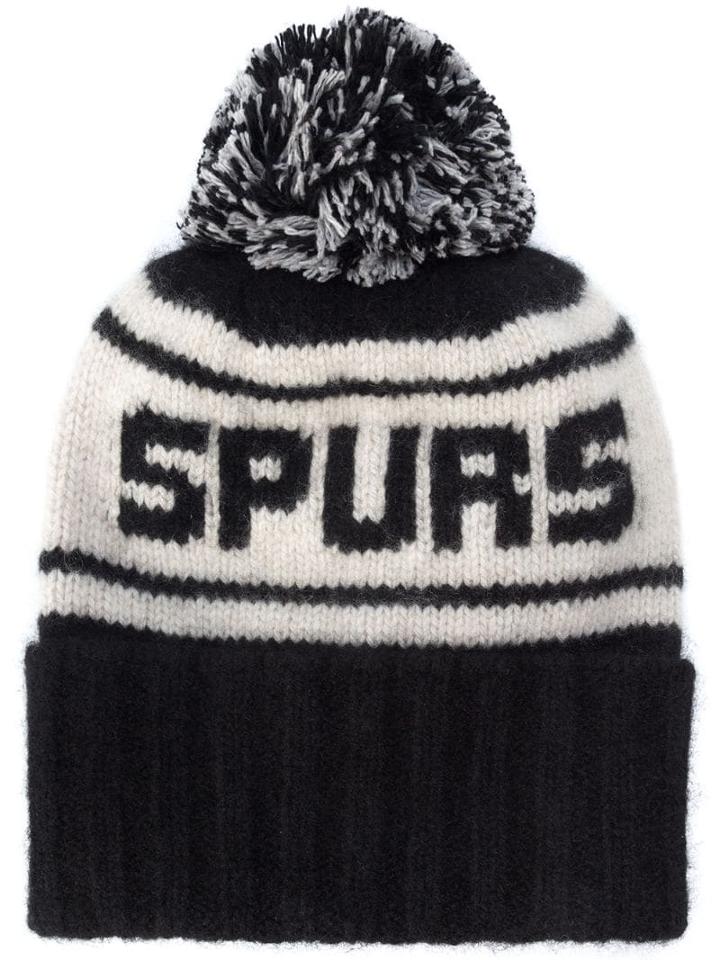 The Elder Statesman X Nba The Elder Statesman X Nba Spurs Beanie Hat -