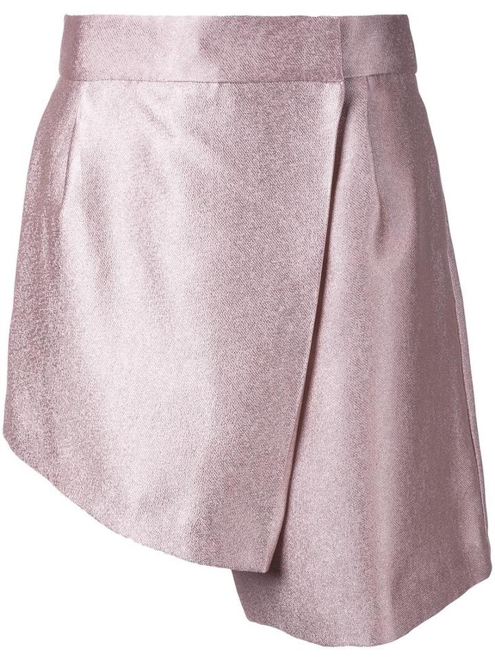 Ginger & Smart 'astral' Shorts, Women's, Size: 6, Grey, Polyester/viscose