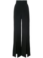 Cushnie Et Ochs Wide Leg Split Trousers - Black