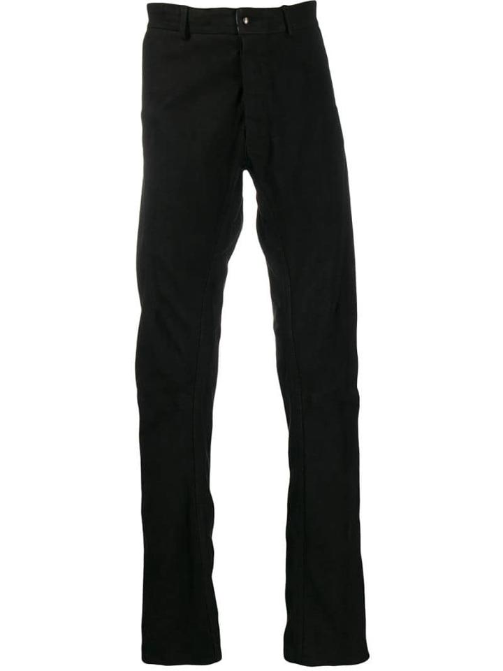 Isaac Sellam Experience Leather Trousers - Black