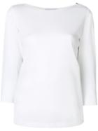 Fabiana Filippi Drawstring Sweatshirt, Women's, Size: 42, White, Cotton