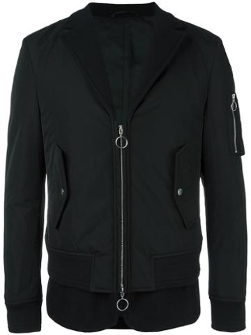 Matiéres Zip Up Sport Jacket, Men's, Size: Small, Black, Polyester/wool