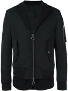 Matiéres Zip Up Sport Jacket, Men's, Size: Small, Black, Polyester/wool