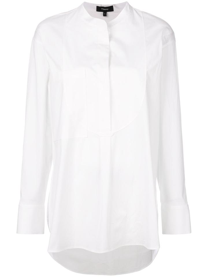 Theory Modern Bib Shirt - White