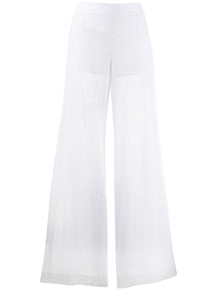 Daizy Shely Broderie Anglaise Trousers - White