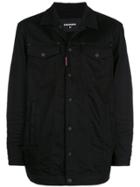 Dsquared2 Be Cool Be Nice Print Shirt - Black