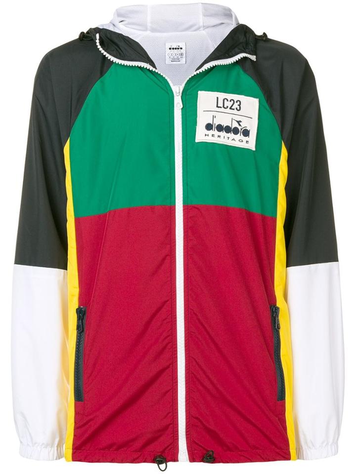 Diadora Sailing Lc23 Hooded Jacket - Blue