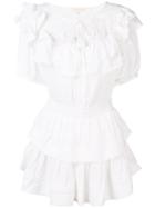 Love Shack Fancy Liv Mini Dress - White