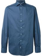 Massimo Alba Genova Shirt, Men's, Size: L, Blue, Cotton