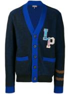 Lanvin Embroidered Cardigan - Blue