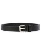 Peter Jensen Rabbit Embossed Belt, Women's, Size: M, Black, Leather