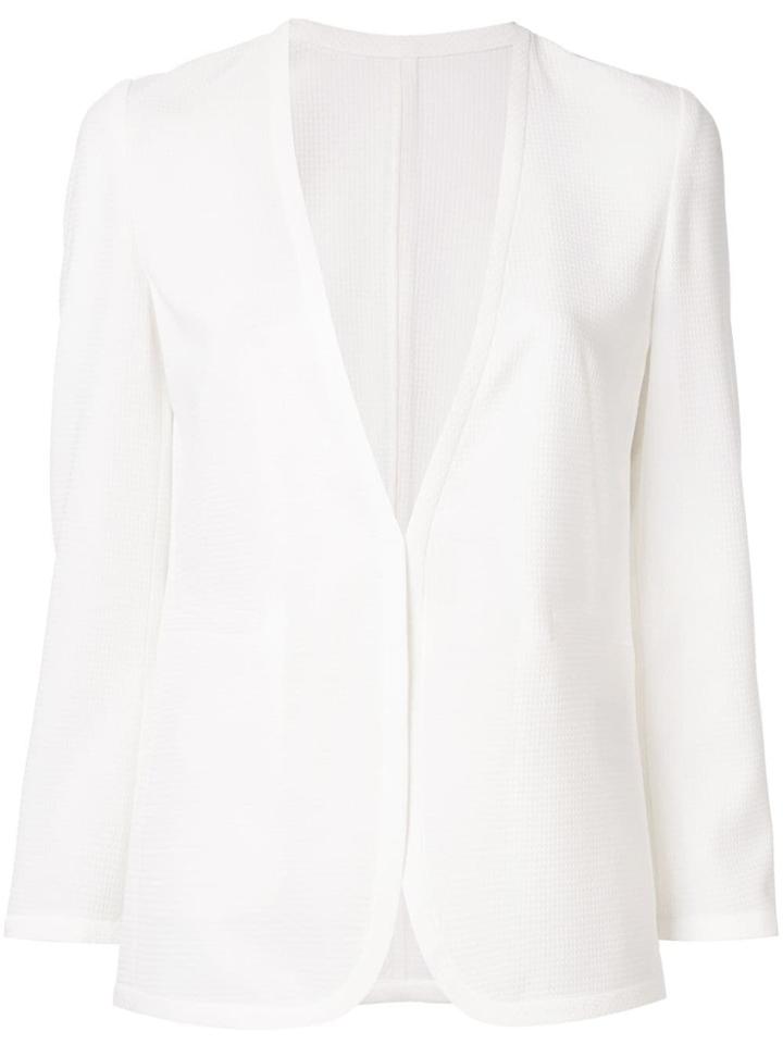 Tomorrowland Woven Blazer - White