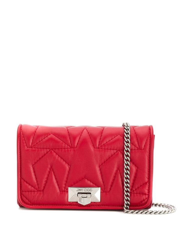 Jimmy Choo Helia Clutch - Red