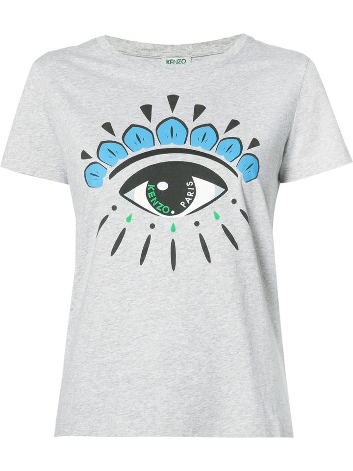 Kenzo Eye T-shirt, Women's, Size: Medium, Grey, Cotton